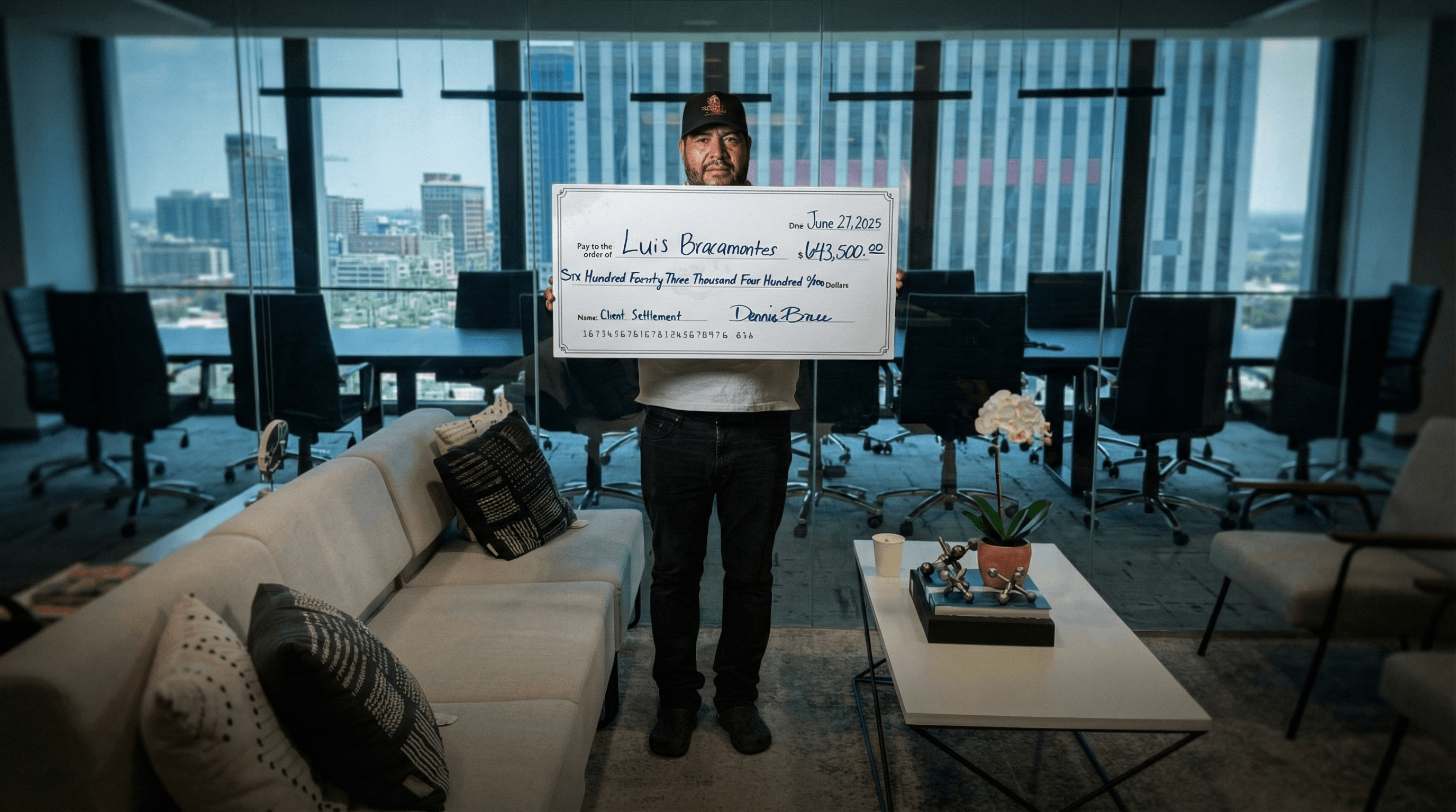 Luis Bracamontes - Client Settlement