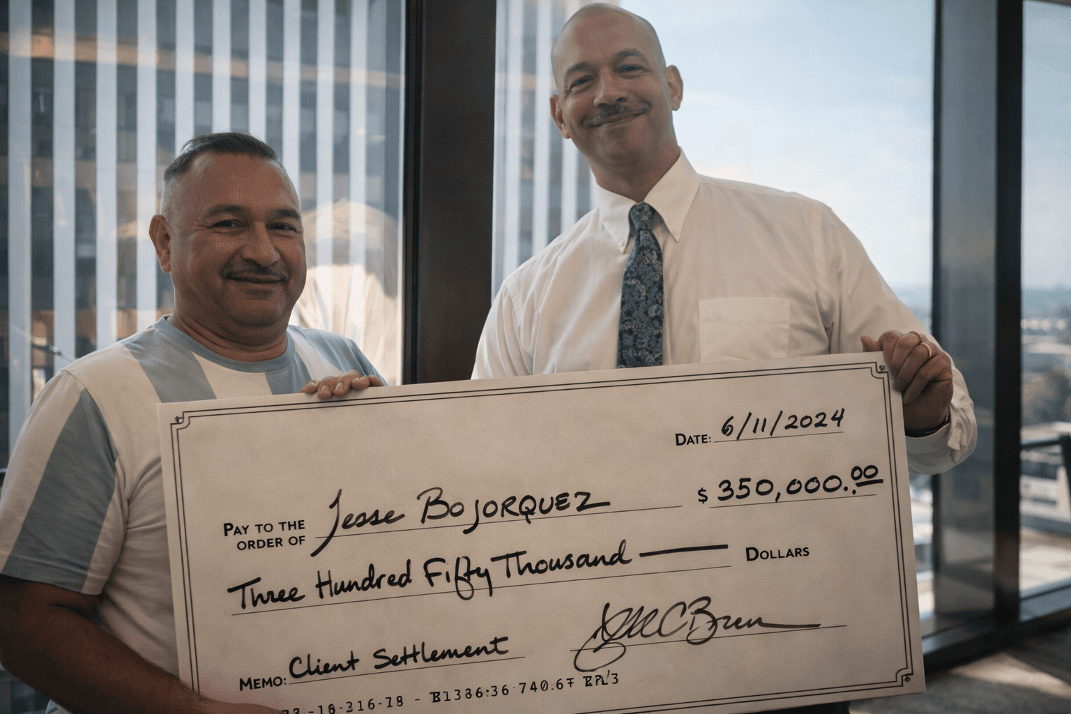 Jesse Bojorquez - Client Settlement